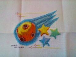 Cross stitch square for Robert B's quilt