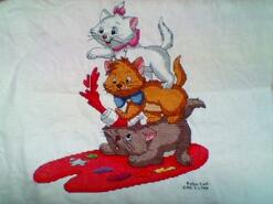 Cross stitch square for Benjamin B's quilt