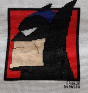 Cross stitch square for Kylan B's quilt
