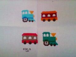 Cross stitch square for Alfie J's quilt