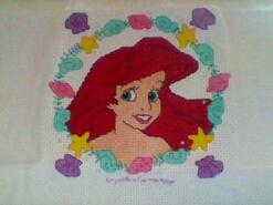 Cross stitch square for Heidi-Lee's quilt