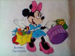 Cross stitch square for Reagan D's quilt