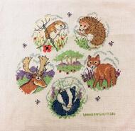 Cross stitch square for George W's quilt