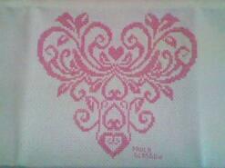 Cross stitch square for Elisha T's quilt