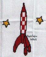 Cross stitch square for Dean B's quilt