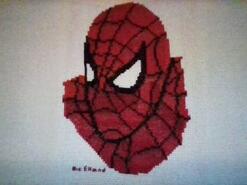 Cross stitch square for Amine B's quilt