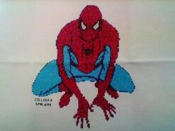Cross stitch square for Amine B's quilt