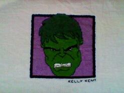 Cross stitch square for Amine B's quilt