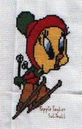 Cross stitch square for Samuel W's quilt