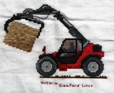 Cross stitch square for Jack R's quilt