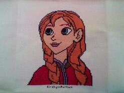 Cross stitch square for Darcy H's quilt