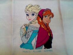 Cross stitch square for Darcy H's quilt