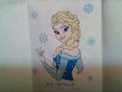 Cross stitch square for Darcy H's quilt