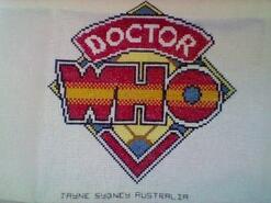 Cross stitch square for George P's quilt