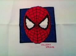 Cross stitch square for Sean Jack's quilt