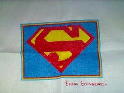 Cross stitch square for Sean Jack's quilt