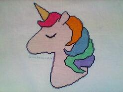 Cross stitch square for Freya M's quilt