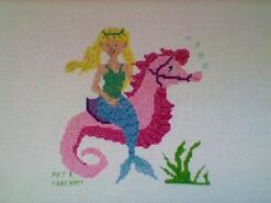 Cross stitch square for Freya M's quilt