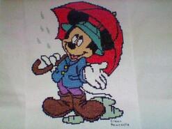 Cross stitch square for Harry R's quilt