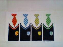 Cross stitch square for Lewis D's quilt