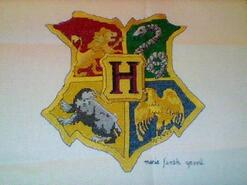 Cross stitch square for Lewis D's quilt