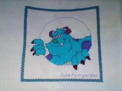Cross stitch square for Henry S's quilt