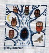 Cross stitch square for Ava-Marie W's quilt