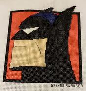 Cross stitch square for Noah P's quilt
