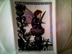 Cross stitch square for Elizabeth P's quilt