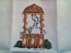 Cross stitch square for Willow H's quilt