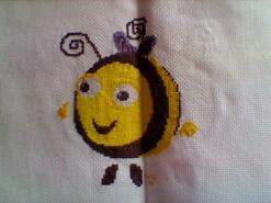 Cross stitch square for Jasmine A's quilt