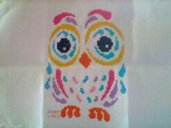 Cross stitch square for Anabelle C's quilt
