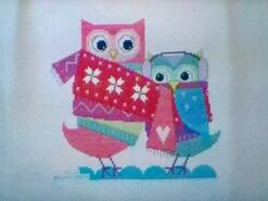 Cross stitch square for Anabelle C's quilt