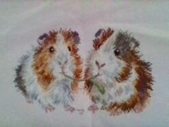 Cross stitch square for Summer L's quilt
