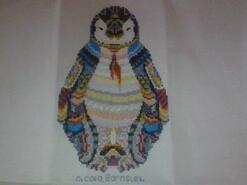 Cross stitch square for Brodie P's quilt