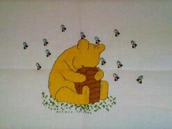 Cross stitch square for Logan C's quilt