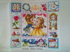 Cross stitch square for Sophia G's quilt