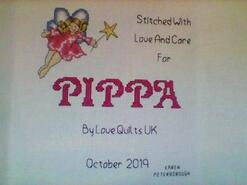 Cross stitch square for Phillippa-Rae's quilt