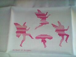 Cross stitch square for Phillippa-Rae's quilt