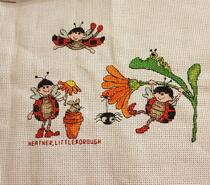 Cross stitch square for Oscar E's quilt