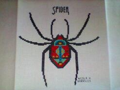 Cross stitch square for Oscar E's quilt