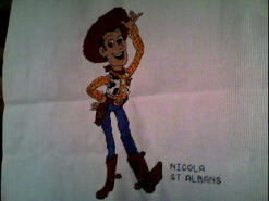 Cross stitch square for Jake C's quilt