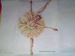 Cross stitch square for Sienna O's quilt