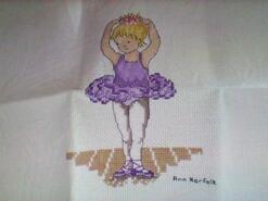 Cross stitch square for Sienna O's quilt