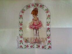 Cross stitch square for Sienna O's quilt