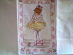 Cross stitch square for Sienna O's quilt