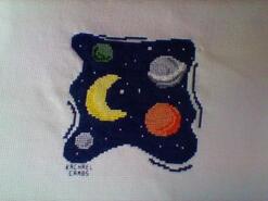 Cross stitch square for Jake C's quilt