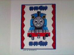 Cross stitch square for Jordon S's quilt