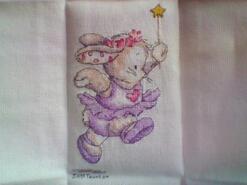 Cross stitch square for Stephanie C's quilt
