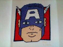 Cross stitch square for Brodie F's quilt
